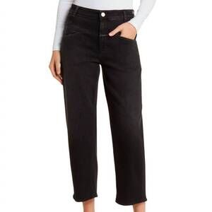 NEW CLOSED stover-x tapered leg jeans in dark grey